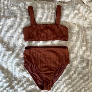 Rylee + Cru girls two piece suit